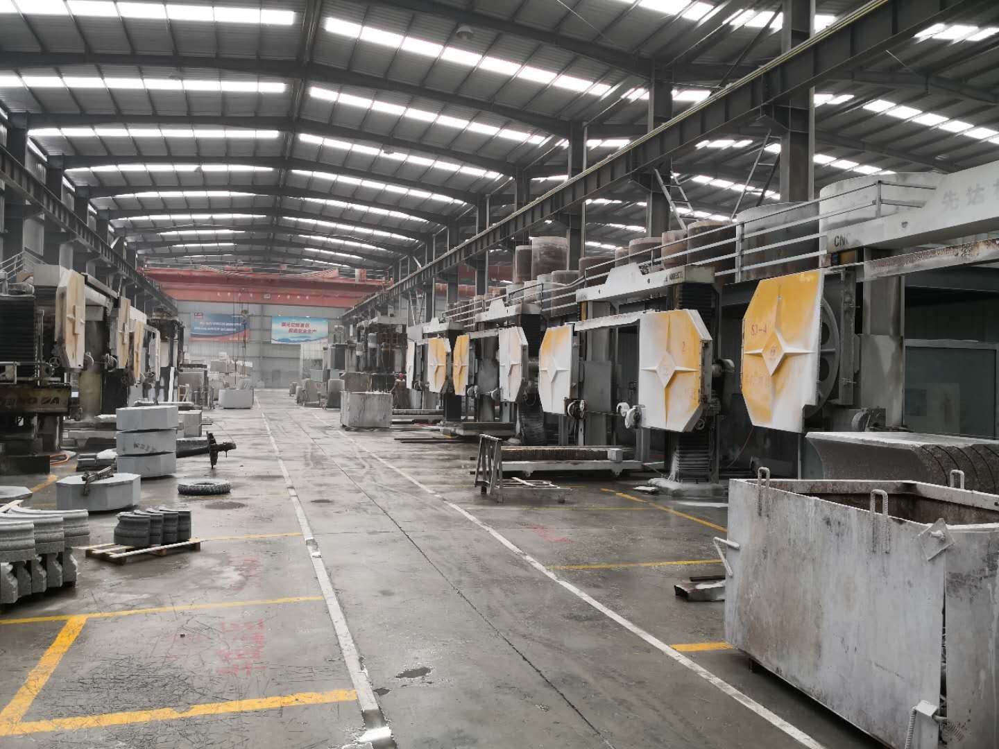 CNC Diamond Wire Saw Machine For Circular Stone Slab Column Numberal Letter And Other Sprecial Shapes