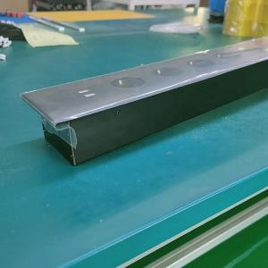 Quality Aluminium German Table Top Plug Socket Power Outlet Recessed Panel wholesale