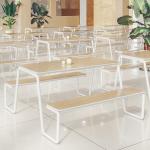 Multifunctional Restaurant Furniture Integrated Table And Chair Design Of Myidea