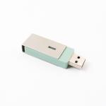 Metal Plastic Twist USB Drive 64GB 128GB 360 Degrees USB 2.0 Memory Stick