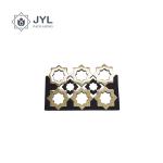 Zamac Hollow Metal Sticker Labels For Perfume Bottle Anticorrosive