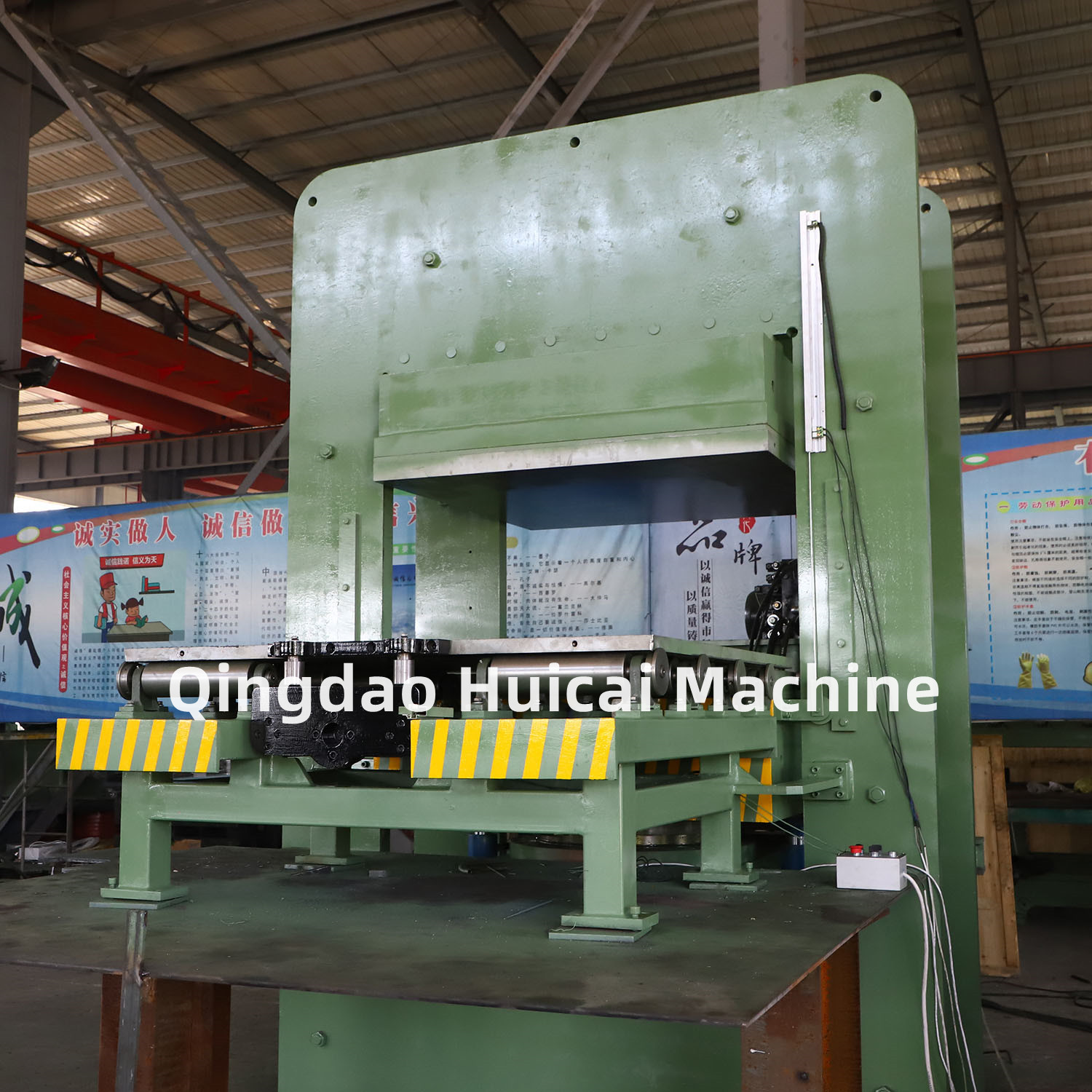 Solid Tire Press Machine with 1.50MN Nominal Molding Power and CE ISO9001 Certification