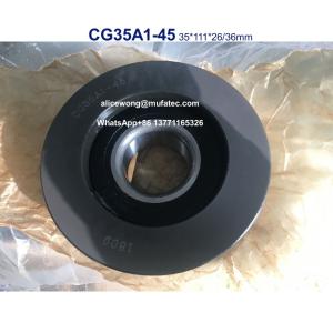 Quality Flanged ball bearings 35x111x26/36mm for forklift spare part CG35A1-45 wholesale