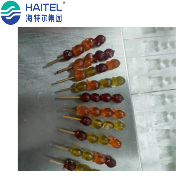 Stainless Steel Automatic Candy Stick Insert Machine 50-60pieces/Min