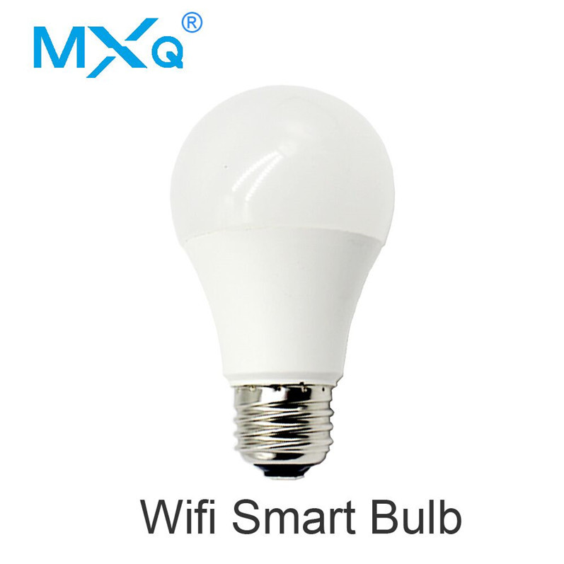 FCC CE 10W WIFI Smart LED Light Bulb AC100-240V 35X35X30 Cm For Residential
