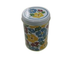 Quality Personalized Small Round Tin Containers With Lids 77*115hmm Food Grade Material wholesale