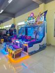 Coin-operated indoor park children's shooting 4-person arcade entertainment