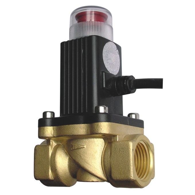 Pulse Solenoid Gas Shut Off Valve For Home Kitchen Security Equipment Natural LPG Gas Alarm 0