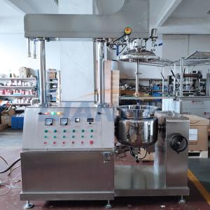 Quality Lipstick Making Vacuum Emulsifier Mixer Electric 50L Durable wholesale