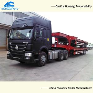 Quality 3 Axle 60 Tons Lowbed Semi Trailer For South Sudan wholesale