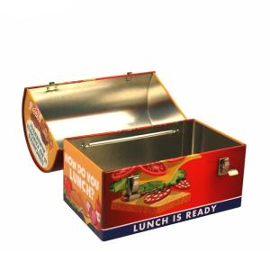 Quality Wholesale domed metal lunch box with handle wholesale