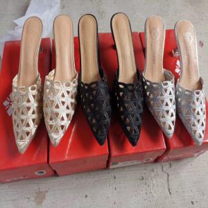 Quality Hollow Out Lightweight Flip Flop High Heels Slippers In Stock wholesale