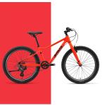 Red SAVA Kids Carbon Bike 24 Inch V Brake Children Bike