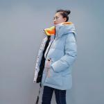 FODARLLO YF22531 Ladies Warm Hooded Cotton-padded Clothes Women Slim Long Winter