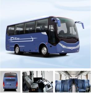 Quality 24 - 35seats Luxury Coach Bus , Dongfeng Public Passenger Transport Bus wholesale