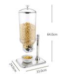 7L Single Cereal Dispenser Stainless Steel Cookwares L240*W330*H640mm
