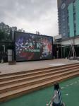 Outdoor Iron Cabinet P3 LED Advertising Display 5500mcd