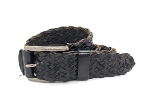 Quality Casual 40mm Mens Braided Leather Belt For Jeans wholesale