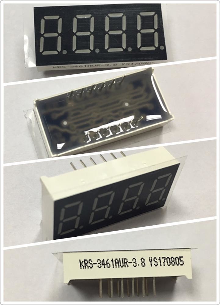 Electric White Color Four Number 7 Segment Digital Display 0.56" LED Module