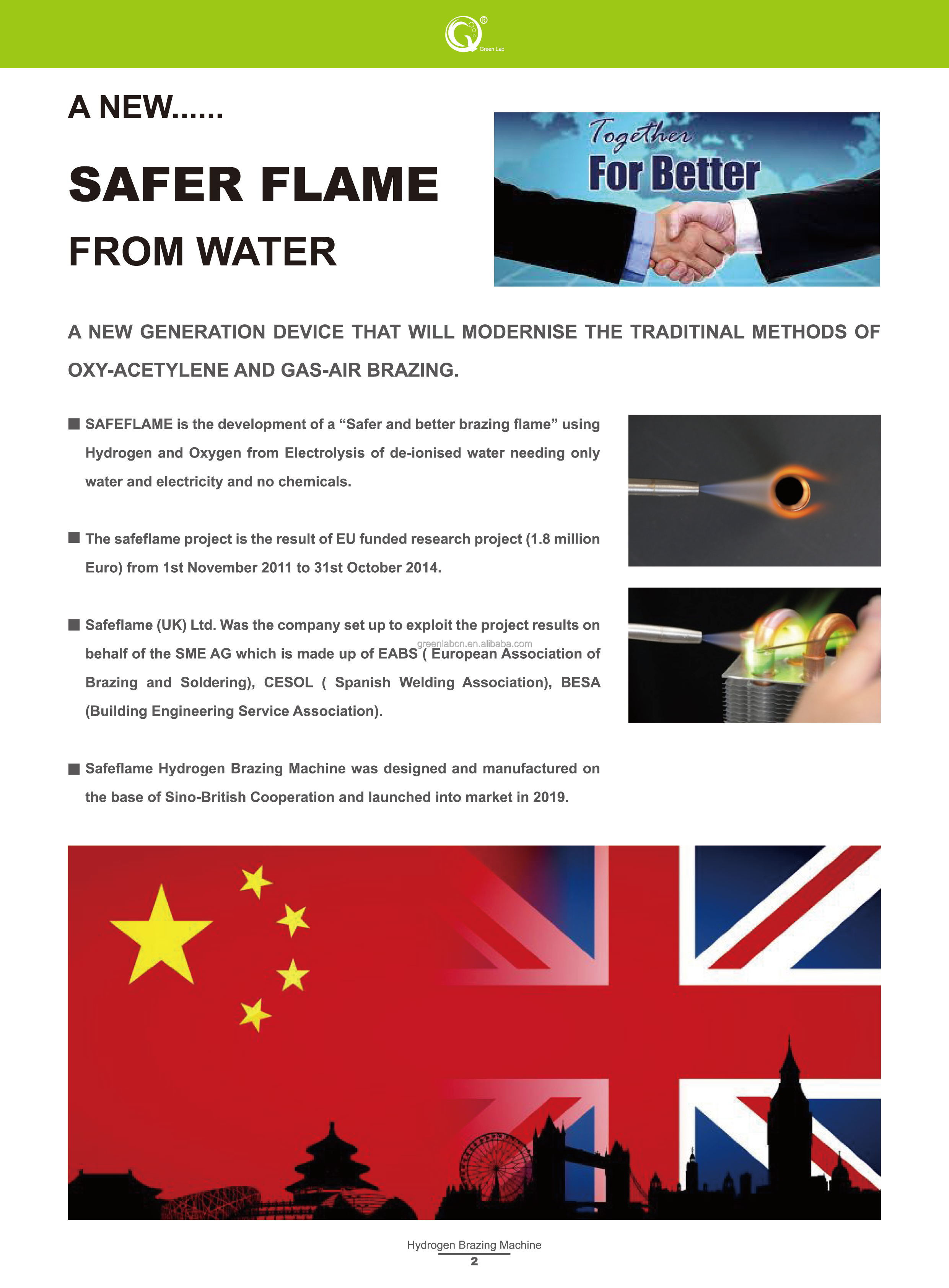 700W PEM Water Electrolysis Gas Flame Torch Oxygen Hydrogen Welding Brazing Soldering Equipment