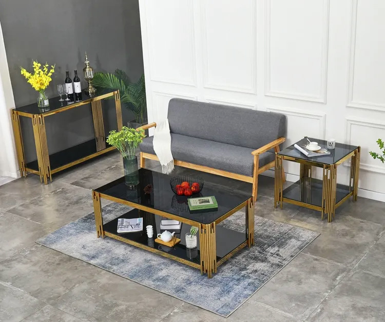 Clutter-Free Storage Stainless Steel Edge Table With Smooth Surface