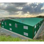 Industrial / Commercial Prefab Warehouse Building , Steel Structure Hangar