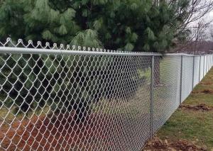 Quality Residential Knuckle Twist Chain Link Fence 11.5 Gauge 6ft Chain Link Fence Fabric wholesale