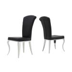 Home Furniture 20x26x42inch SS Dining Chairs Bold Curves American Style