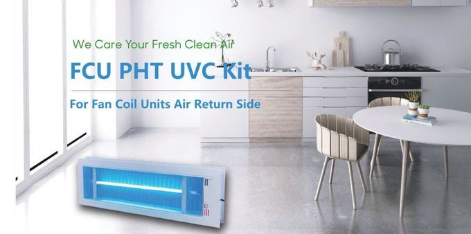 PHT UVC Kit for AHU with UV lamp 254nm, UV air disinfection and sterilization for air handling units to fight with covid