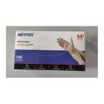 Disposable nitrile gloves without powder synthesis examination gloves
