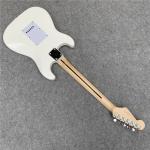 High Quality blue and white porcelain electric guitar white guitar birthday