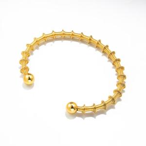 Quality Bamboo-like Golden Bracelet for Women wholesale