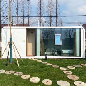 Quality Modern Luxury Office Pod Aluminum Frame Prefabricated Soundproof Office Pod Work Cabin Apple Cabin wholesale