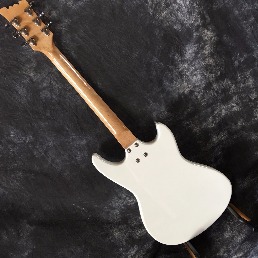 maple Scalloped Fingerboard Vintage white Yngwie Malmsteen Guitar Big Head ST Electric Guitar