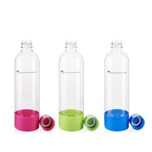 Quality 1000ml Silk Print Hot Stamping Transfer Printing Custom Logo Options for Soda Maker Bottle wholesale