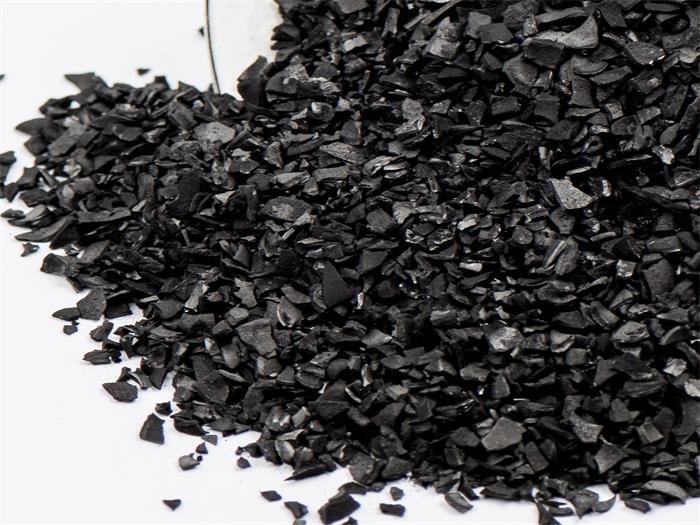 Air Purification Coconut Shell Charcoal Black Color 350 - 450 G/L Apparent Density