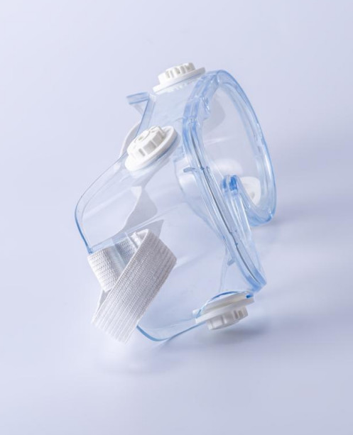 Fully Enclosed Anti Fogging Spitting Splash Medical Isolation Goggles 9126