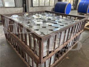 Quality 1050 Kitchen Dish &amp; Pizza Pans Aluminium Circle Blanks For Cookware wholesale