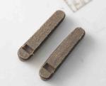 brown Color brake pads replacement for carbon road bike wheel cork wood material