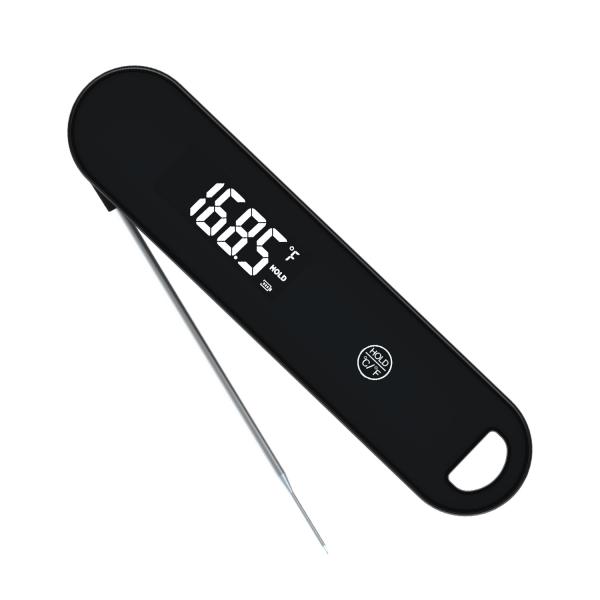0.6 Second Instant Read Thermometer for Meat Cooking Outdoor BBQ Kitchen
