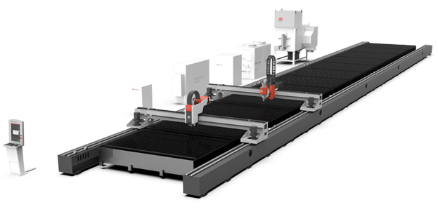 Yaskawa Servo Motor Metal Laser Cutting Machine For Precise Cutting Of 0-100m/Min