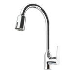 Kitchen 35mm Cartridge Polished Infrared Sensor Water Faucet