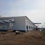Prefabricated Lightweight Steel Frame Buildings For Warehouse Rent Logistics