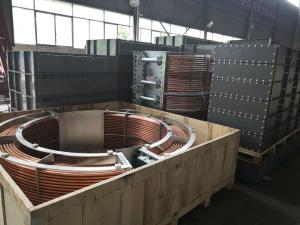 Quality SS Tube Aluminum Fin Heat Exchanger Efficiency 90% For Hydropower Station wholesale