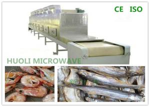 Quality Sea Food Microwave Drying Machine And Sterilization Equipment For Shrimps / Fish wholesale