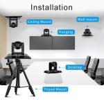 Optical Zoom 20X HDMI SDI USB Conference Camera Auto Focus