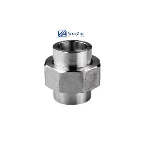 Quality Stainless Steel 304 316 316L 2000lb 3000lb 6000lb B16.11 Forged Fittings Socket Weld Union wholesale