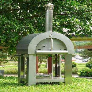 Quality Durable Burning Stainless Steel Wood Fired Pizza Oven 750mm wholesale