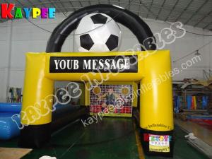 Quality Football goal,inflatable football shooter wholesale