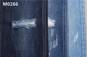 Quality Selvedge 100 Cotton Denim Fabric For Jeans Dark Blue wholesale